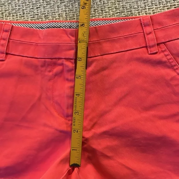 NWT J.Crew 3” Washed Coral Chino Shorts - Picture 8 of 11